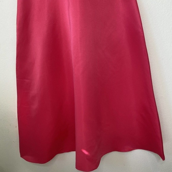 Hot Pink Sleeveles V-Neck Gown XXL NWT - Picture 3 of 9